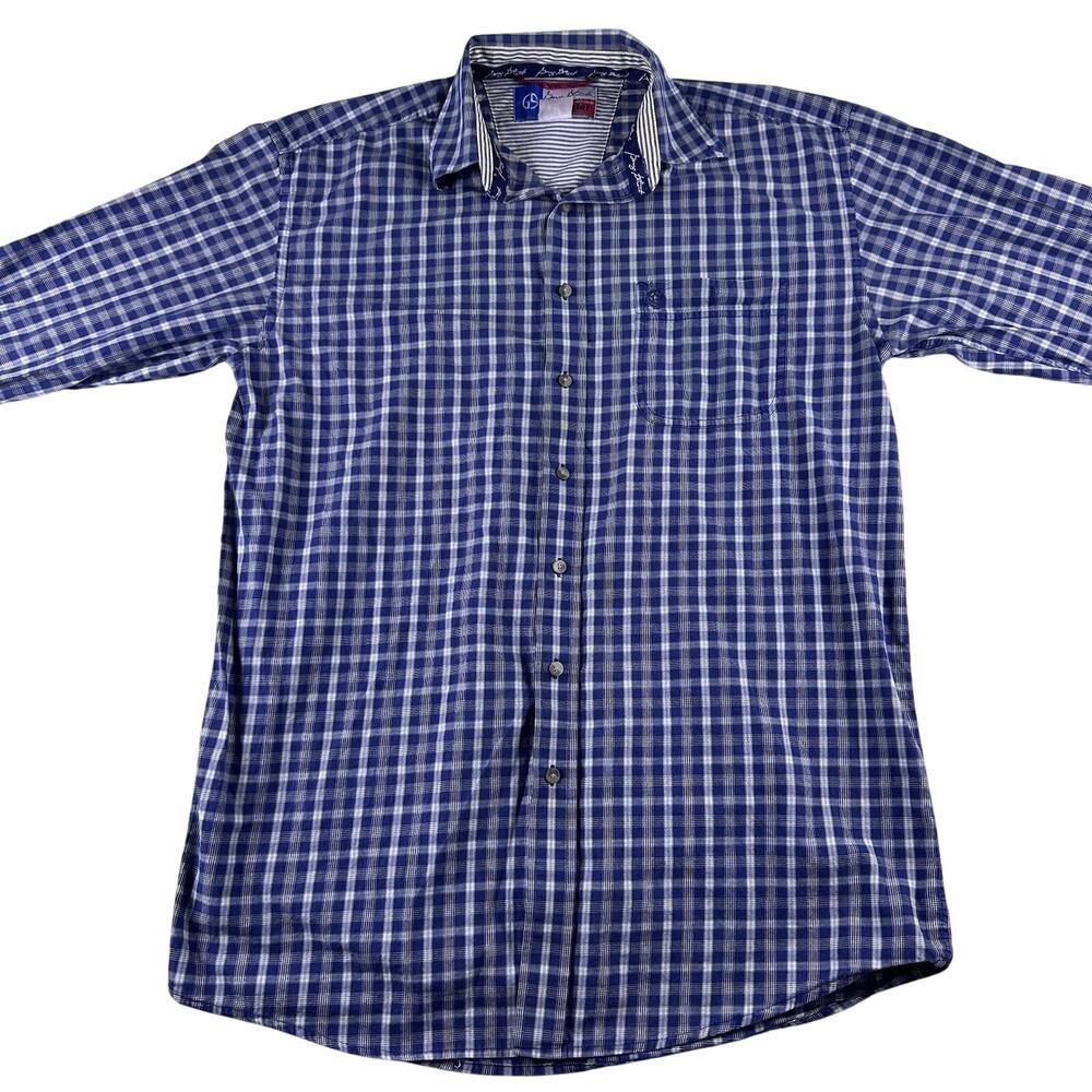 Wrangler Cowboy Cut Mens Large tall‎ Blue George Strait Rodeo Ranch Western